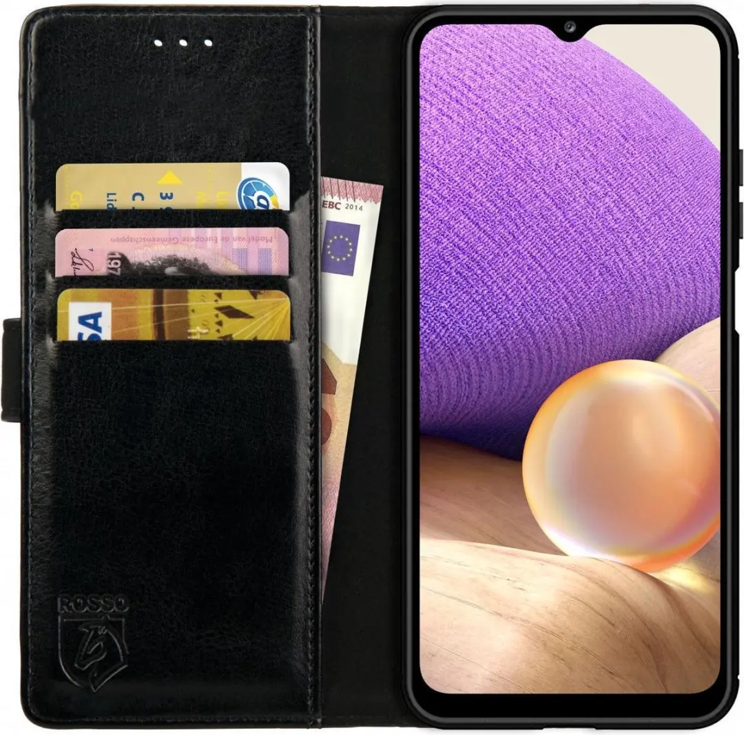 Rosso Element Book Case Wallet Hoesje Geschikt voor Samsung Galaxy A32 5G