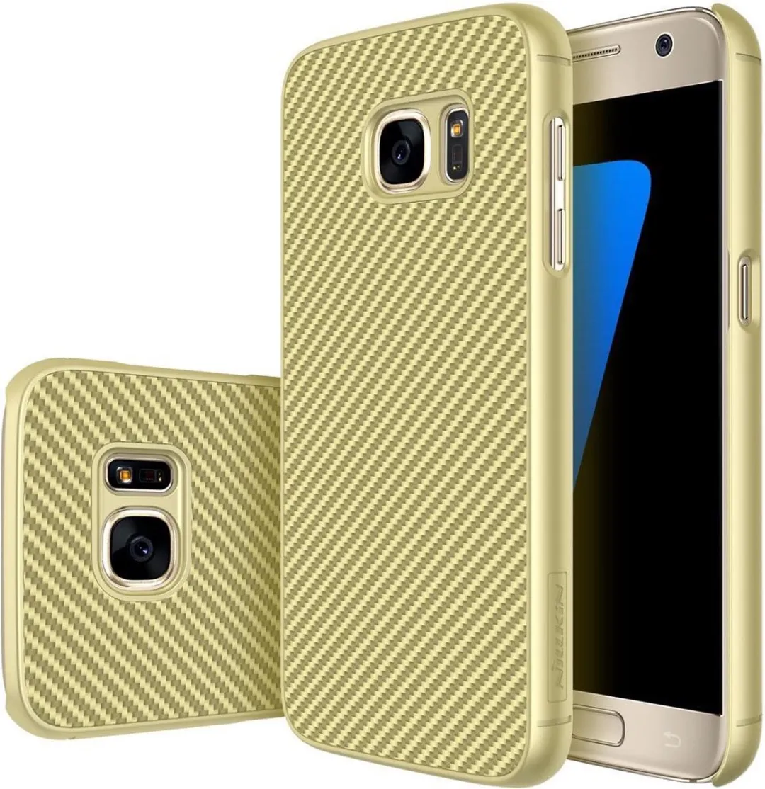 Nillkin Samsung Galaxy S7 Hoesje Carbon Goud - afbeelding 5 van 6