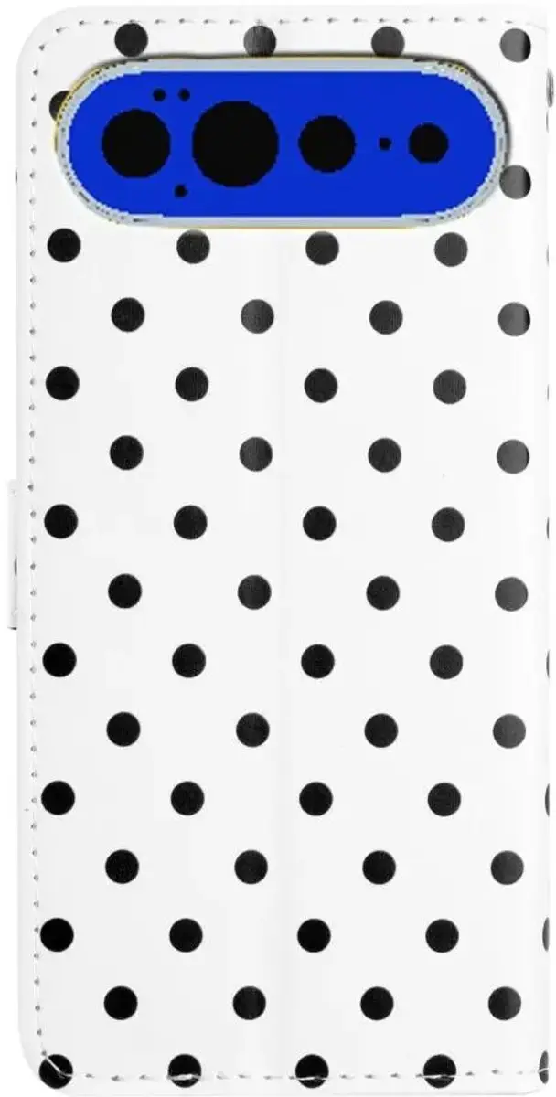 Hoesje Google Pixel 11 Pro XL Portemonnee - Polka Dot - Wit - afbeelding 5 van 6