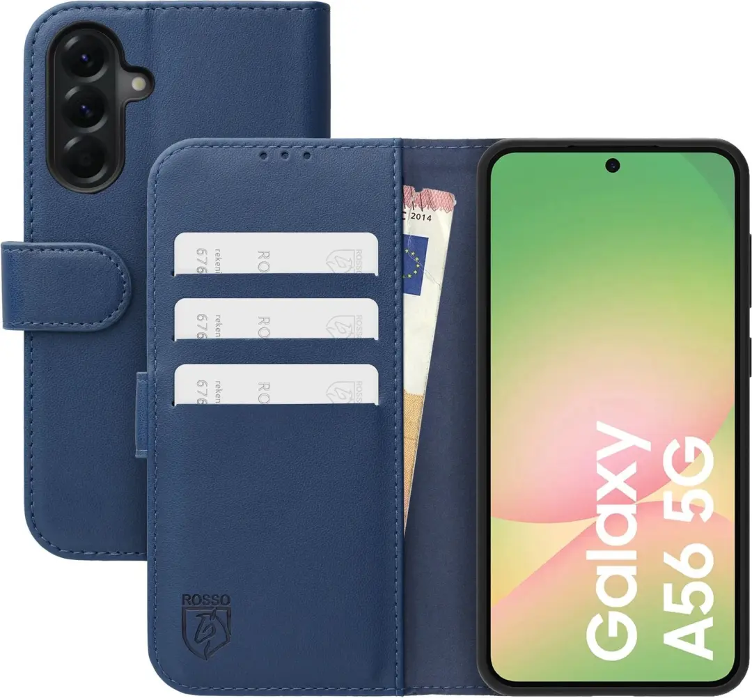 Rosso Element Modern Hoesje Geschikt voor Samsung Galaxy A56