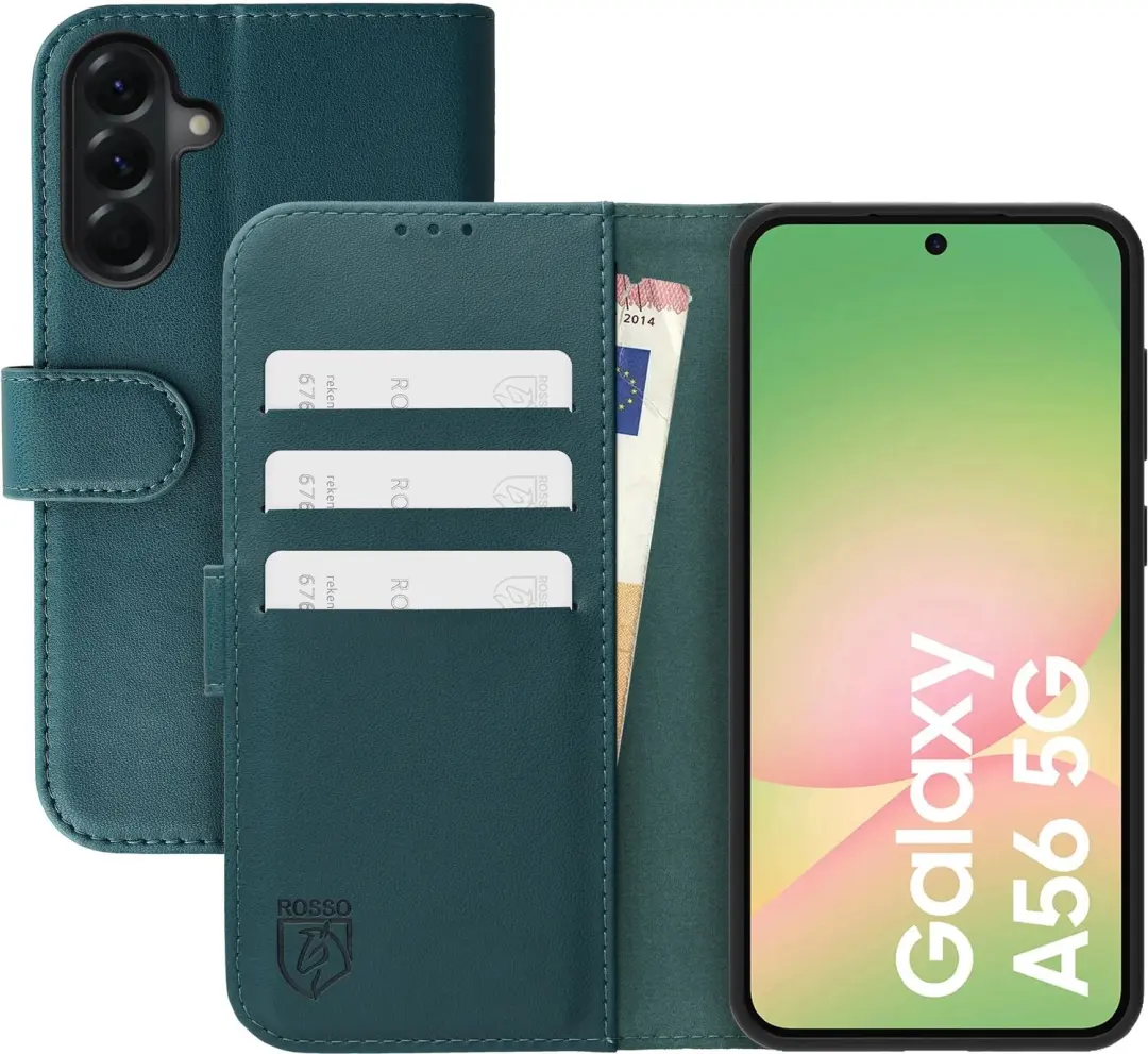 Rosso Element Modern Hoesje Geschikt voor Samsung Galaxy A56