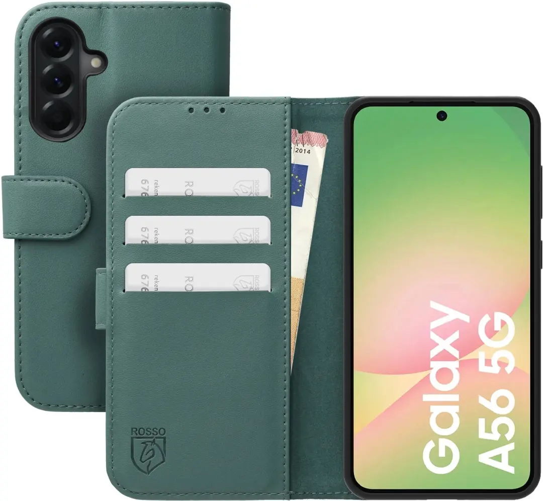 Rosso Element Modern Hoesje Geschikt voor Samsung Galaxy A56