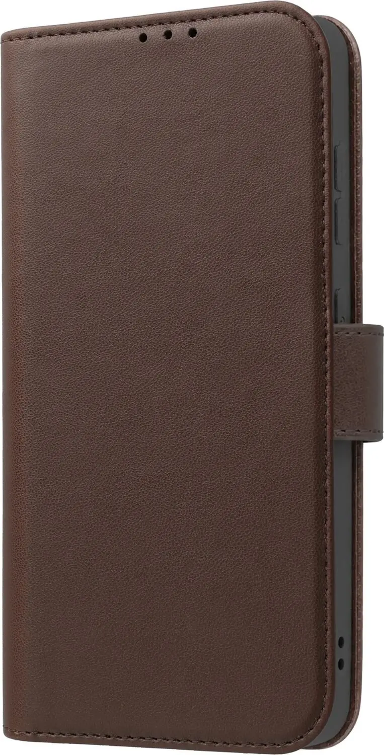 Rosso Element Modern Hoesje iPhone 17 - Bruin Book Case - afbeelding 6 van 6