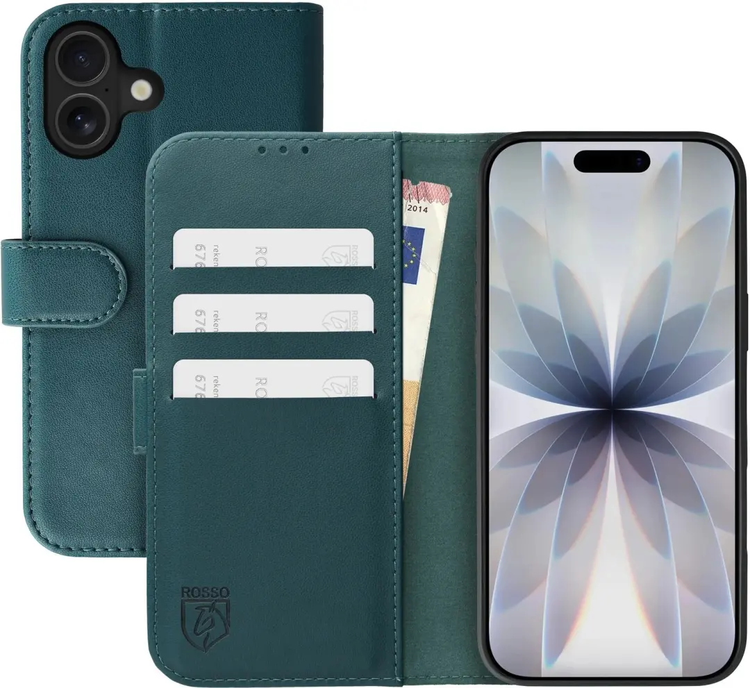 Rosso Element Modern Hoesje Geschikt voor Apple iPhone 17