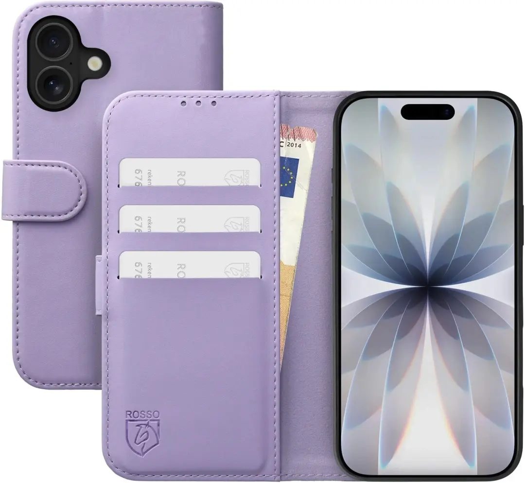 Rosso Element Modern Hoesje Geschikt voor Apple iPhone 17