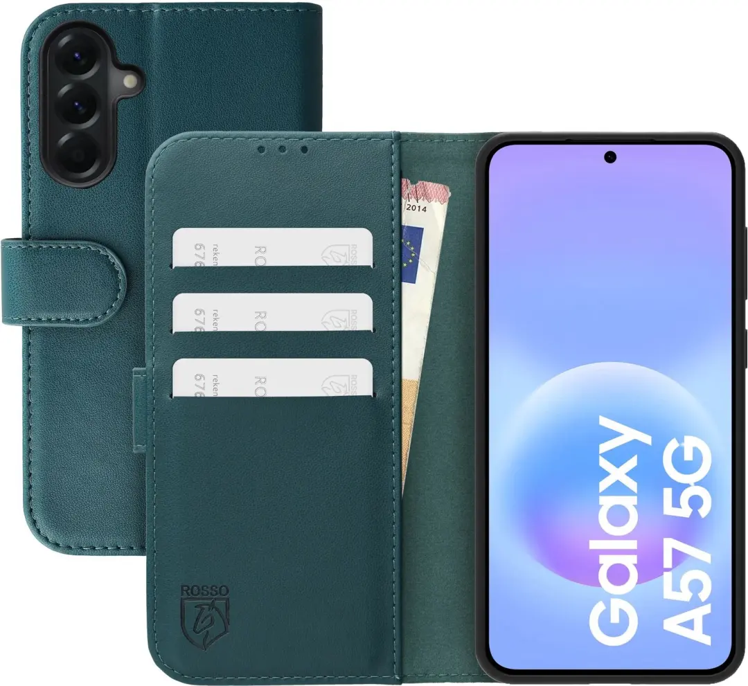 Rosso Element Modern Hoesje Geschikt voor Samsung Galaxy A57
