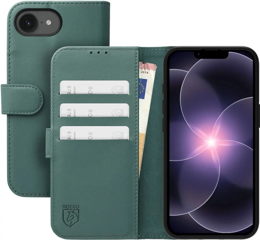 Rosso Element Modern Hoesje Geschikt voor Apple iPhone 17e / 16e