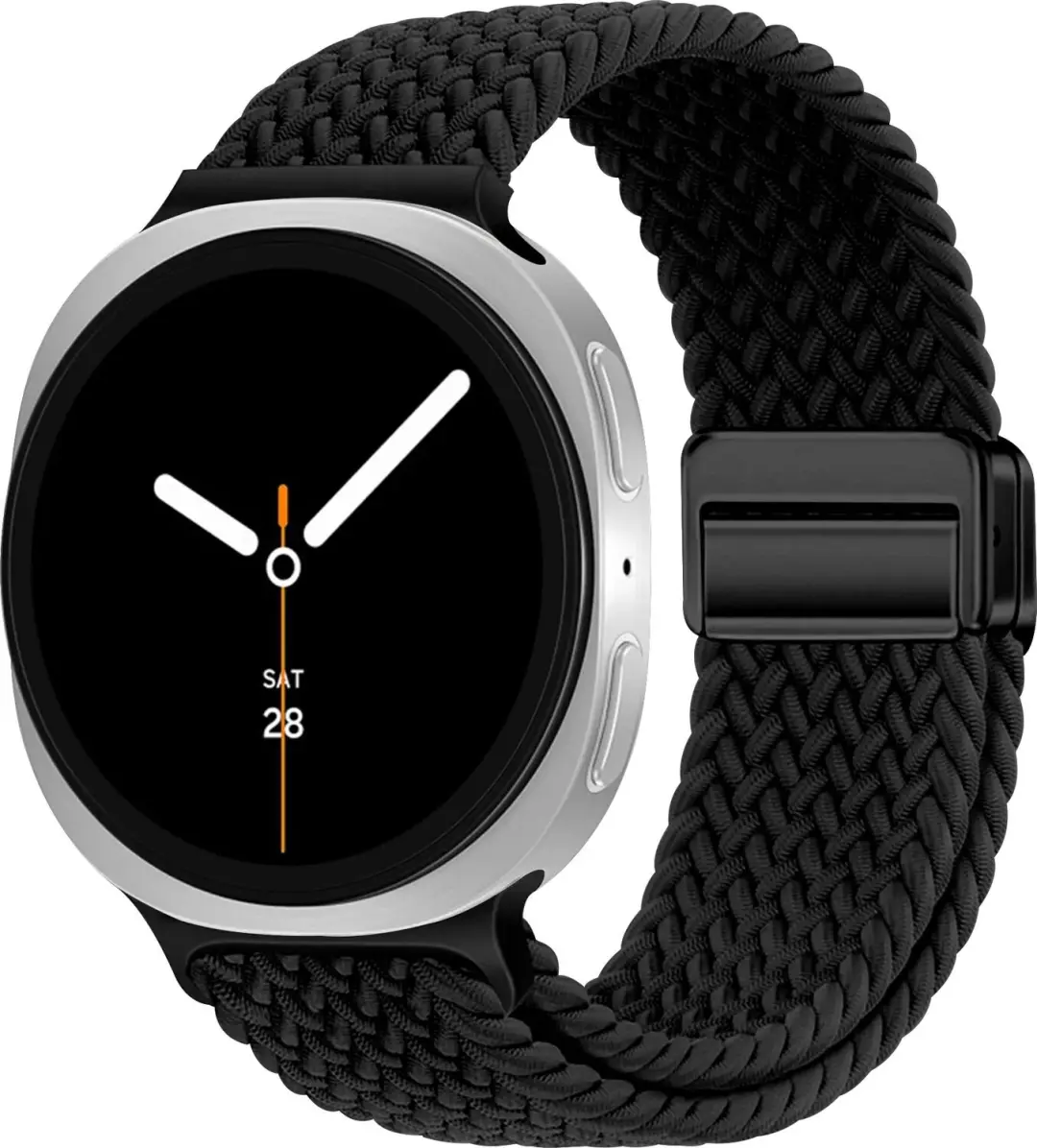 SBG Gevlochten Nylon Bandje Geschikt voor Samsung Galaxy Watch 9 / 8
