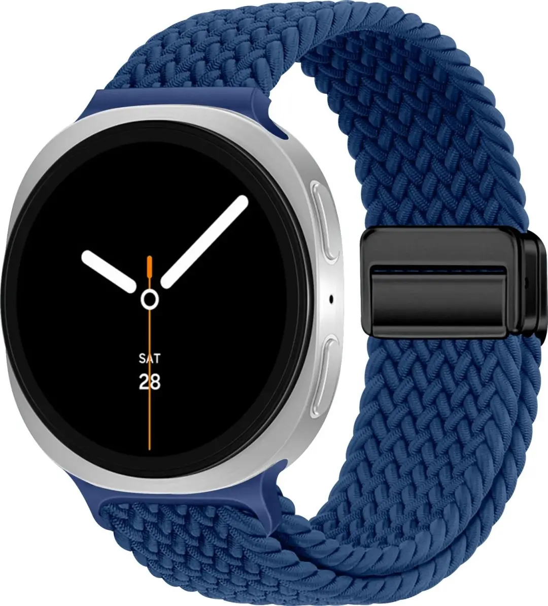 SBG Gevlochten Nylon Bandje Geschikt voor Samsung Galaxy Watch 9 / 8