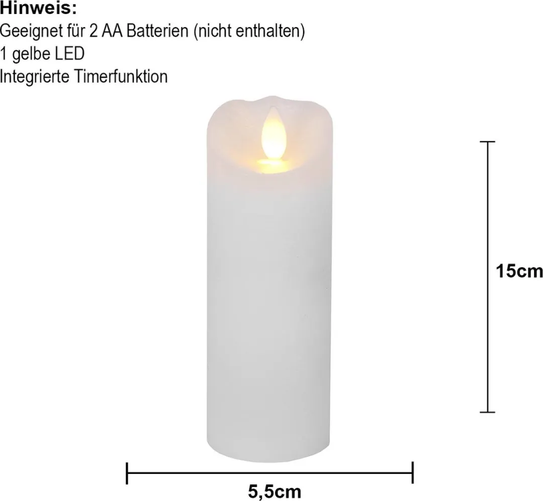 Star Trading 068-44 Vlamlamp LED - Geel licht - 0,12W - afbeelding 3 van 6