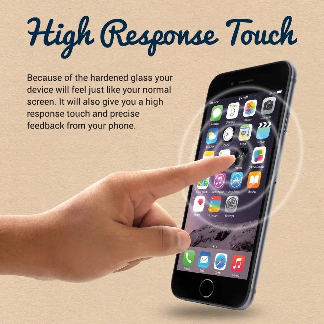 Just in Case iPhone 11 Schermbeschermer - Gekalandeerd Glas - Transparant