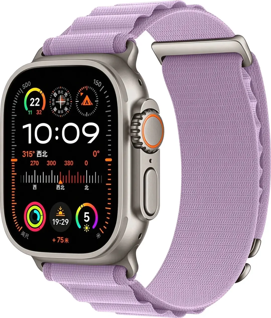 SBG Alpine Nylon Bandje Geschikt voor Apple Watch 1/2/3/4/5/6/7/8/9/10/11/12/SE/