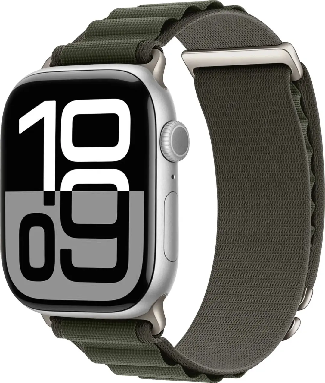 SBG Alpine Nylon Bandje Geschikt voor Apple Watch 1/2/3/4/5/6/7/8/9/10/11/12/SE