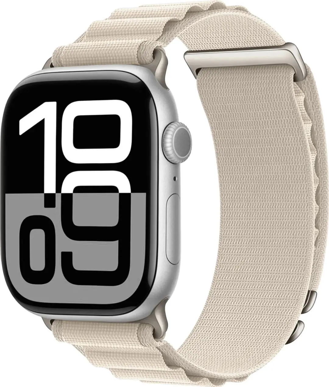 SBG Alpine Nylon Bandje Geschikt voor Apple Watch 1/2/3/4/5/6/7/8/9/10/11/12/SE
