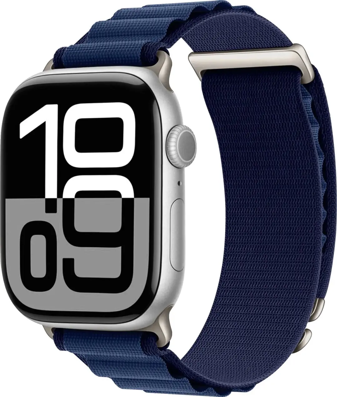 SBG Alpine Nylon Bandje Geschikt voor Apple Watch 1/2/3/4/5/6/7/8/9/10/11/12/SE