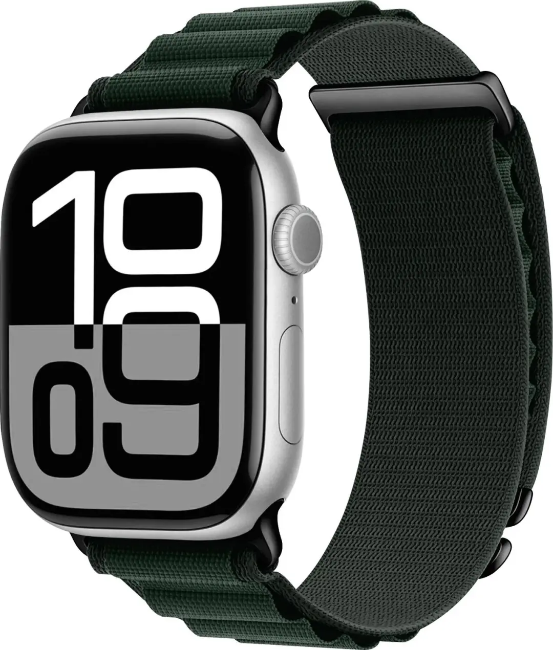 SBG Alpine Nylon Bandje Geschikt voor Apple Watch 1/2/3/4/5/6/7/8/9/10/11/12/SE