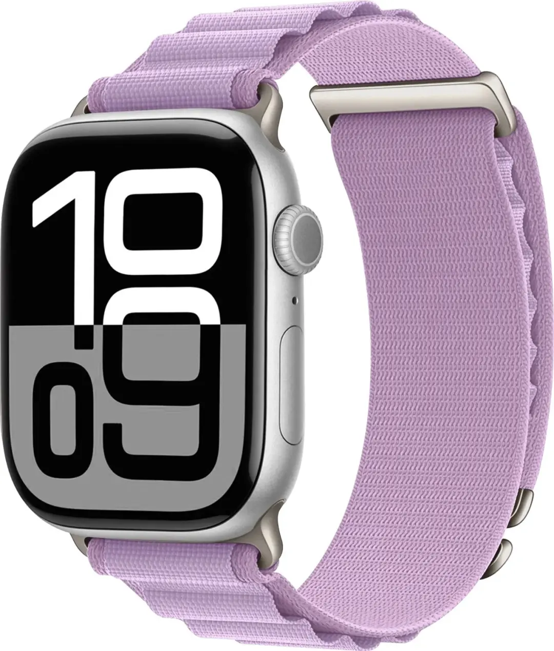 SBG Alpine Nylon Bandje Geschikt voor Apple Watch 1/2/3/4/5/6/7/8/9/10/11/12/SE
