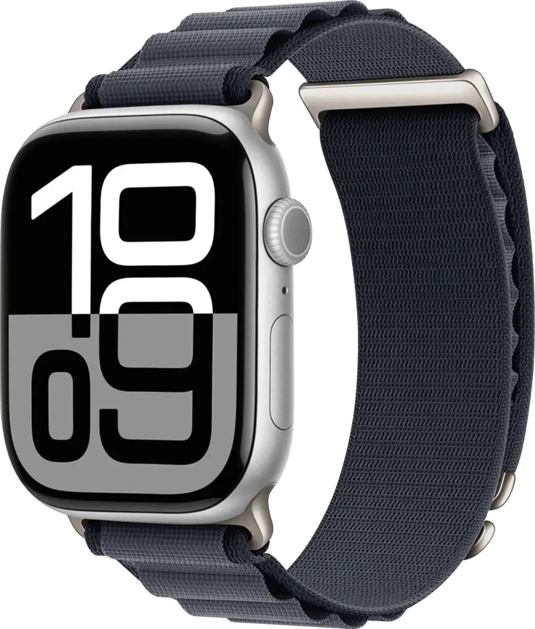 SBG Alpine Nylon Bandje Geschikt voor Apple Watch 1/2/3/4/5/6/7/8/9/10/11/12/SE