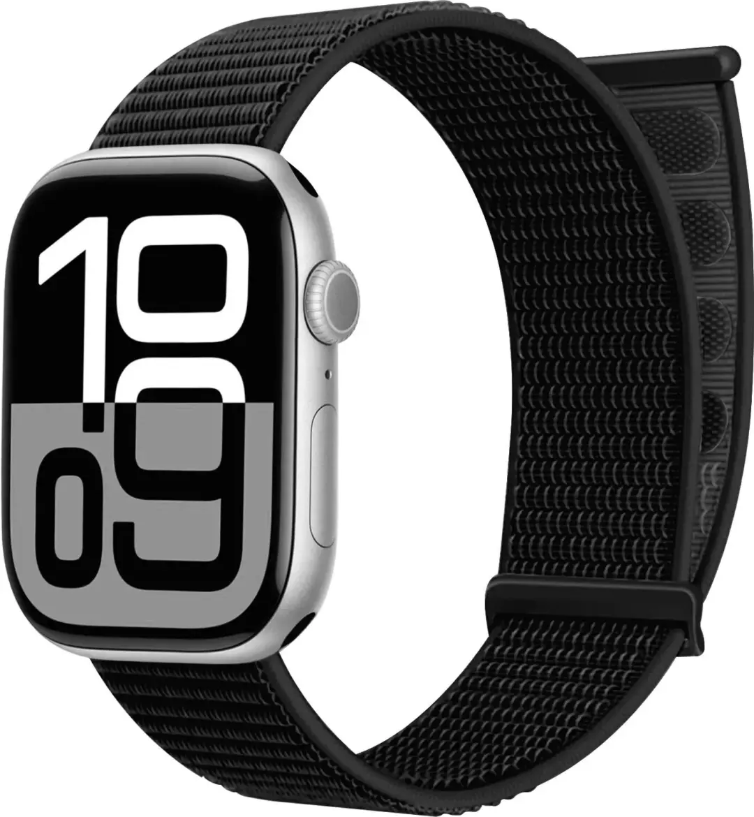 SBG Nylon Loop Bandje Geschikt voor Apple Watch 1/2/3/4/5/6/7/8/9/10/11/12/SE/Ul