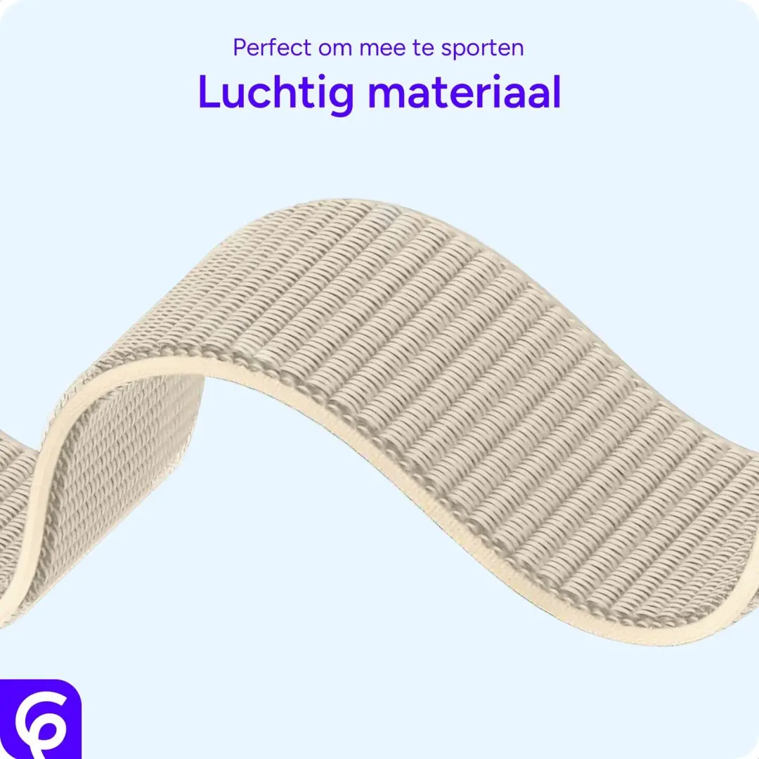 SBG Nylon Loop Apple Watch Bandje - 38/40/41/42mm - afbeelding 4 van 6