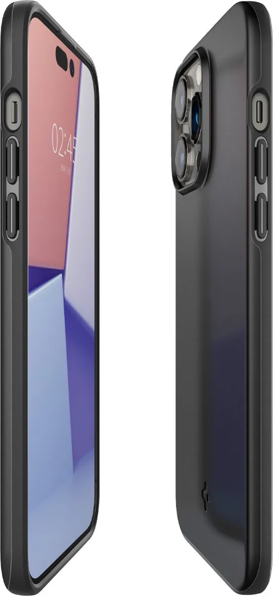 Spigen Thin Fit Case ACS04766 iPhone 14 Pro Max - Zwart
