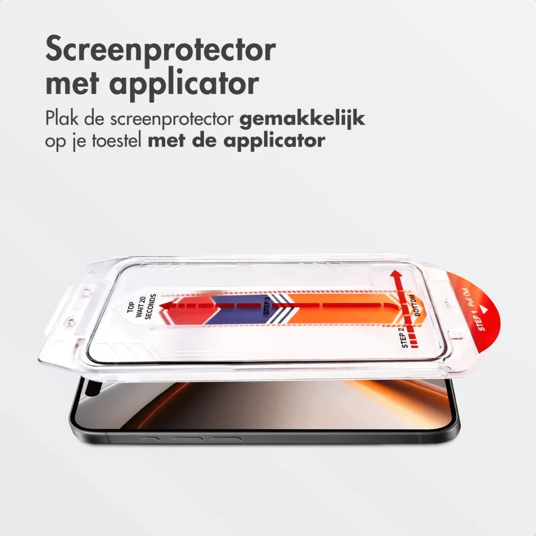 Accezz Screenprotector Apple iPhone Duo - SH00100486 - afbeelding 2 van 6