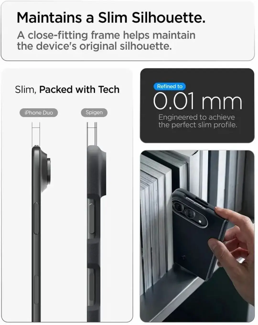 Spigen Nano Pop MagFit Hoesje iPhone Duo ACS11687
