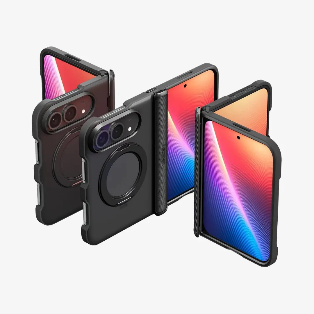 Spigen Slim Armor Pro Hoesje iPhone Duo - ACS11780 - Zwart - afbeelding 4 van 6