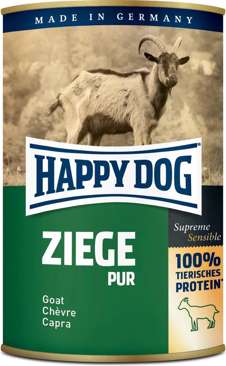 Happy Dog Sensible Pure Geitenvoer 6x400g