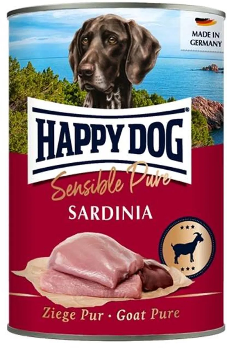 Happy Dog Sensible Pure Geitenvoer 6x400g