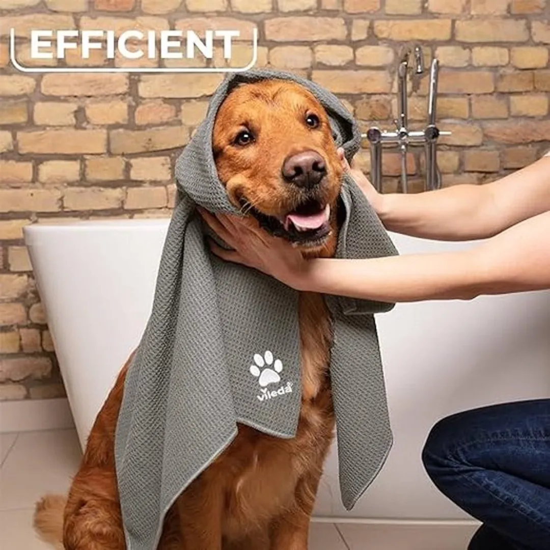 Vileda PetPro Microvezelhanddoek XL - Honingraatstructuur - afbeelding 6 van 6
