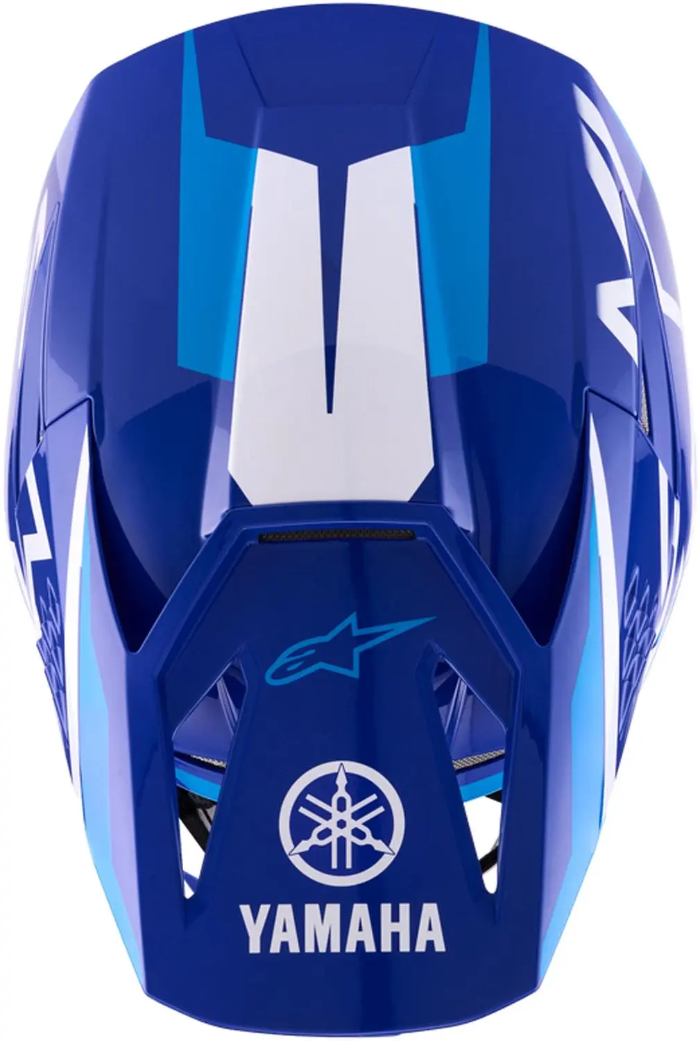 Alpinestars Yamaha S-M3 Motorcross helm - Blauw/Wit - afbeelding 6 van 6