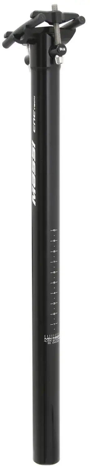 MASSI CNC Zadelpen Mountainbike - Zwart - afbeelding 2 van 2