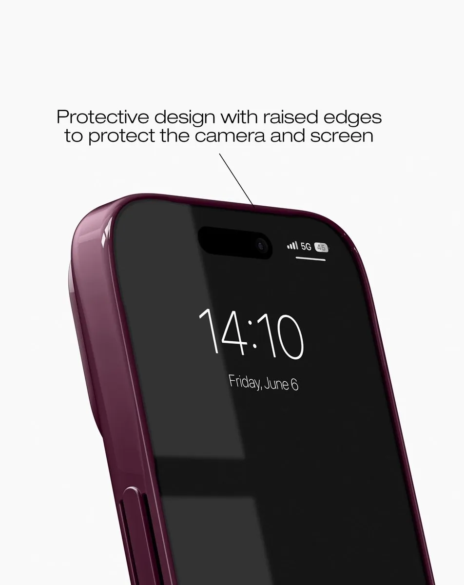 iDeal of Sweden iPhone 17 Slim Case MagSafe Glossy Cherry - IDSLCMS-I2561-584