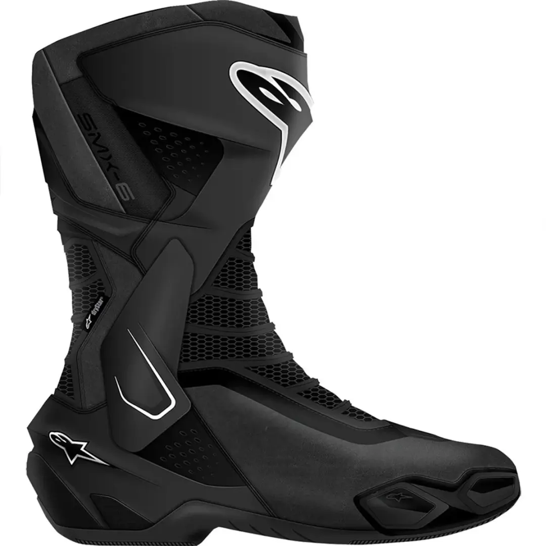 Alpinestars SMX-6 V3 Drystar Motorlaarzen - Zwart/Wit - 41 - afbeelding 2 van 6