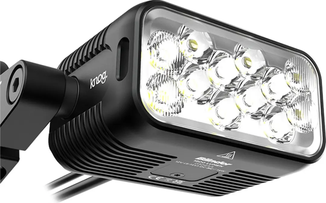 Knog Blinder E 1800 Voorlicht E-bike - Zwart - afbeelding 5 van 6