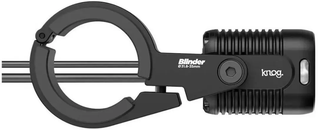 Knog Blinder E 1800 Voorlicht E-bike - Zwart - afbeelding 2 van 6