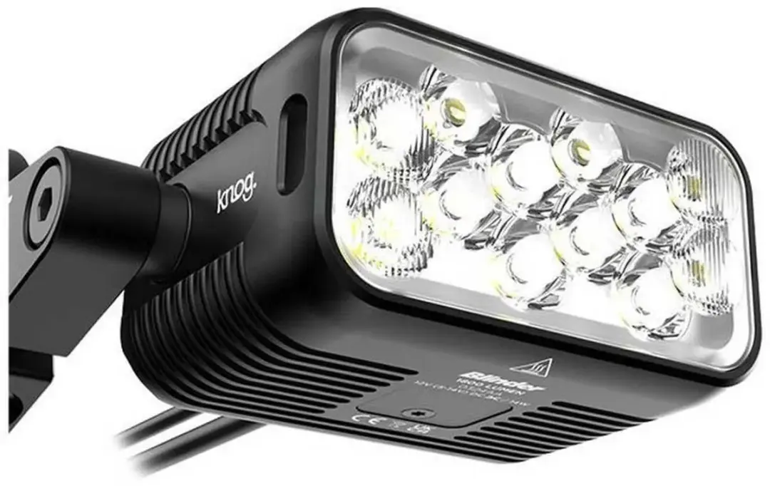 Knog Blinder E 1800 Voorlicht E-bike - Zwart - afbeelding 3 van 6