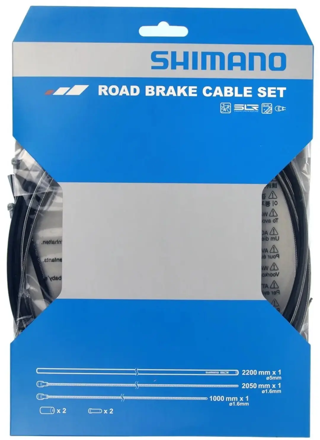 Shimano IBCROADSET03 Stalen Remkabel - Zwart/Zilver - afbeelding 2 van 2