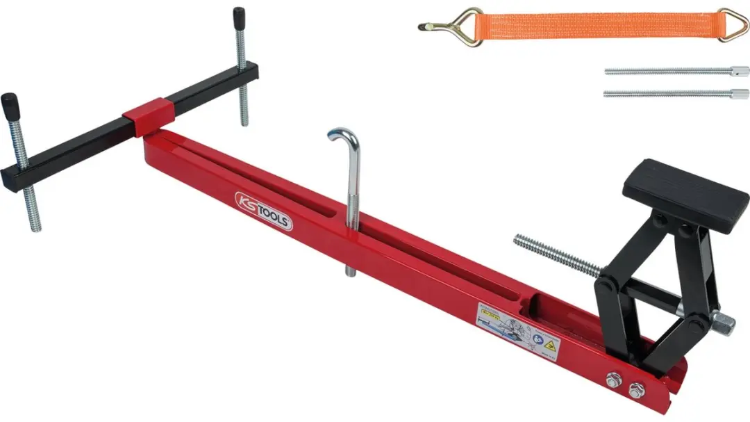KS Tools 160.0095 Universele Motorsteun Set - 4 stuks - afbeelding 2 van 6