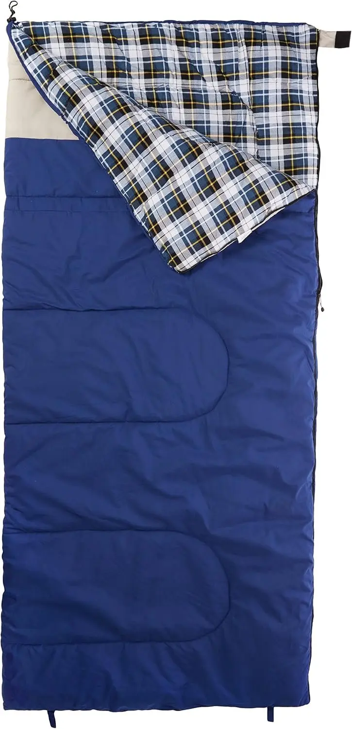 Ferrino Slaapzak Rechthoekig 200cm - Blauw - afbeelding 3 van 4