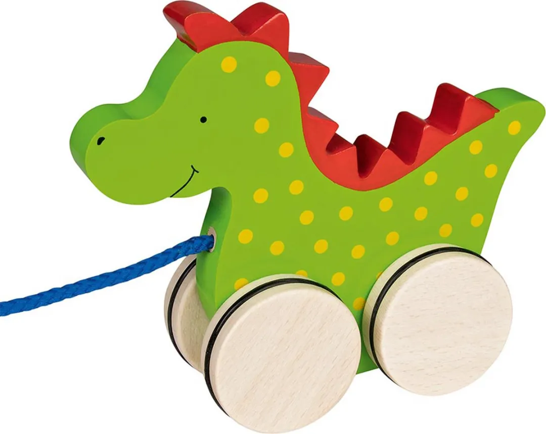 Goki Trekdier Draak Saro - Groen