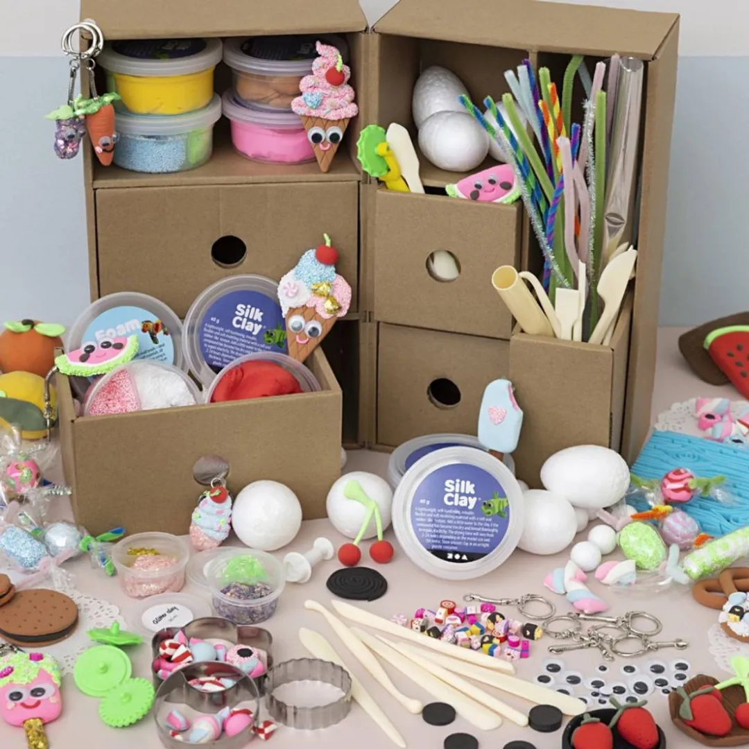 Creativ Company Mijn Knutselstation Boetseren - Meerkleurig