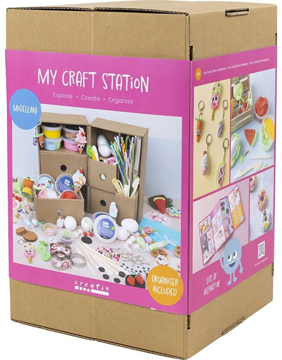 Creativ Company Mijn Knutselstation Boetseren - Meerkleurig