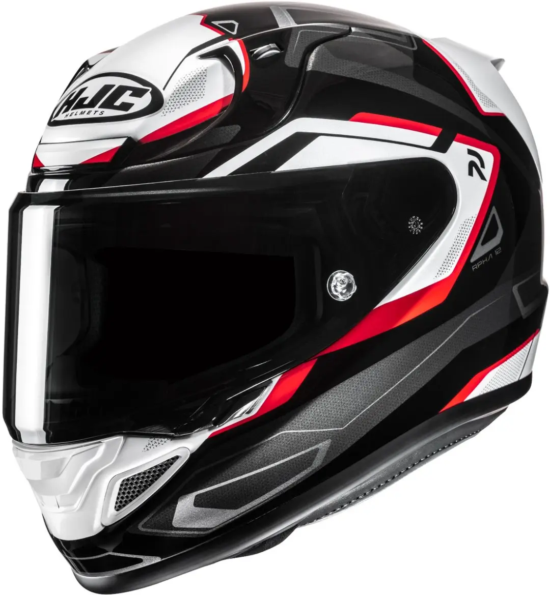 HJC RPHA 12 Brels Zwart Wit Rood Integraalhelm