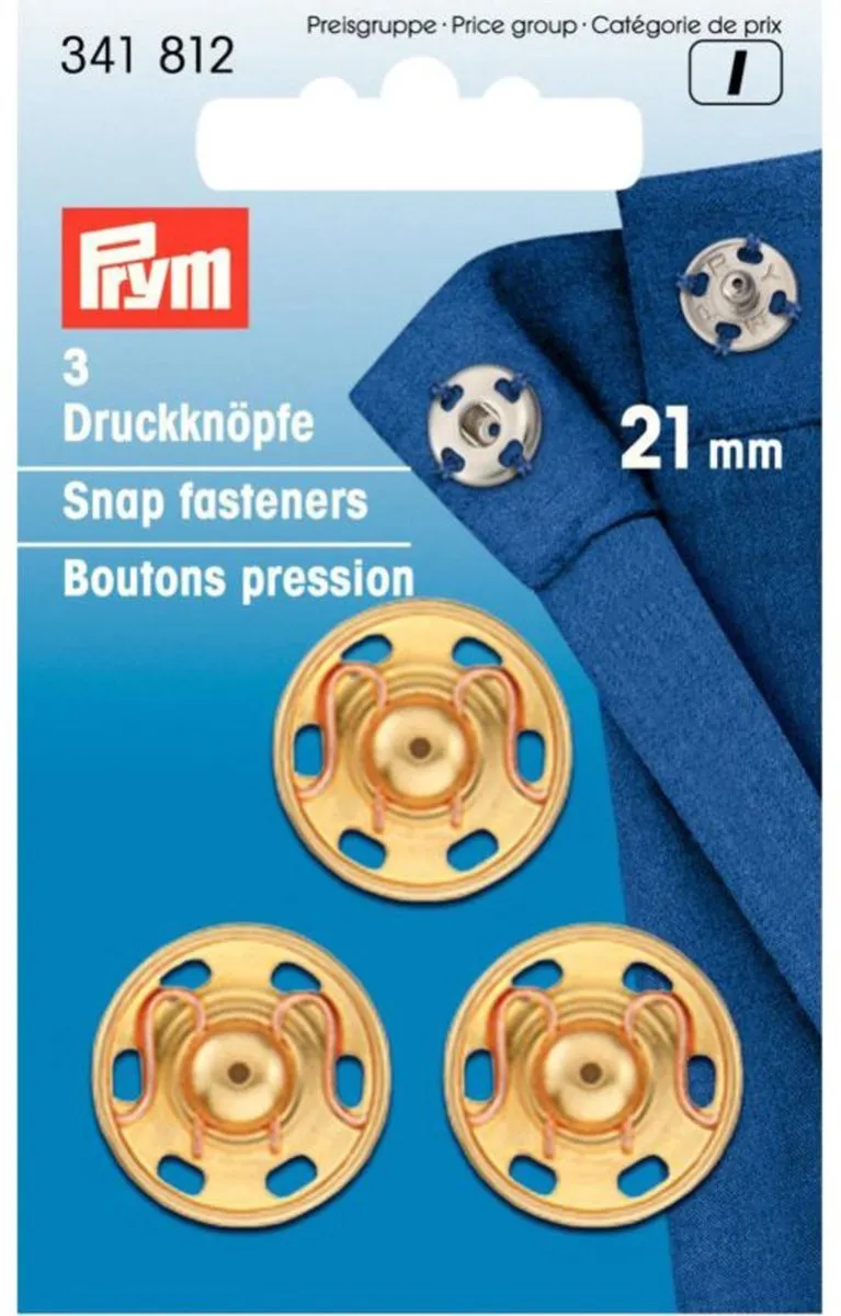 Prym Aannaaidrukknopen 21mm