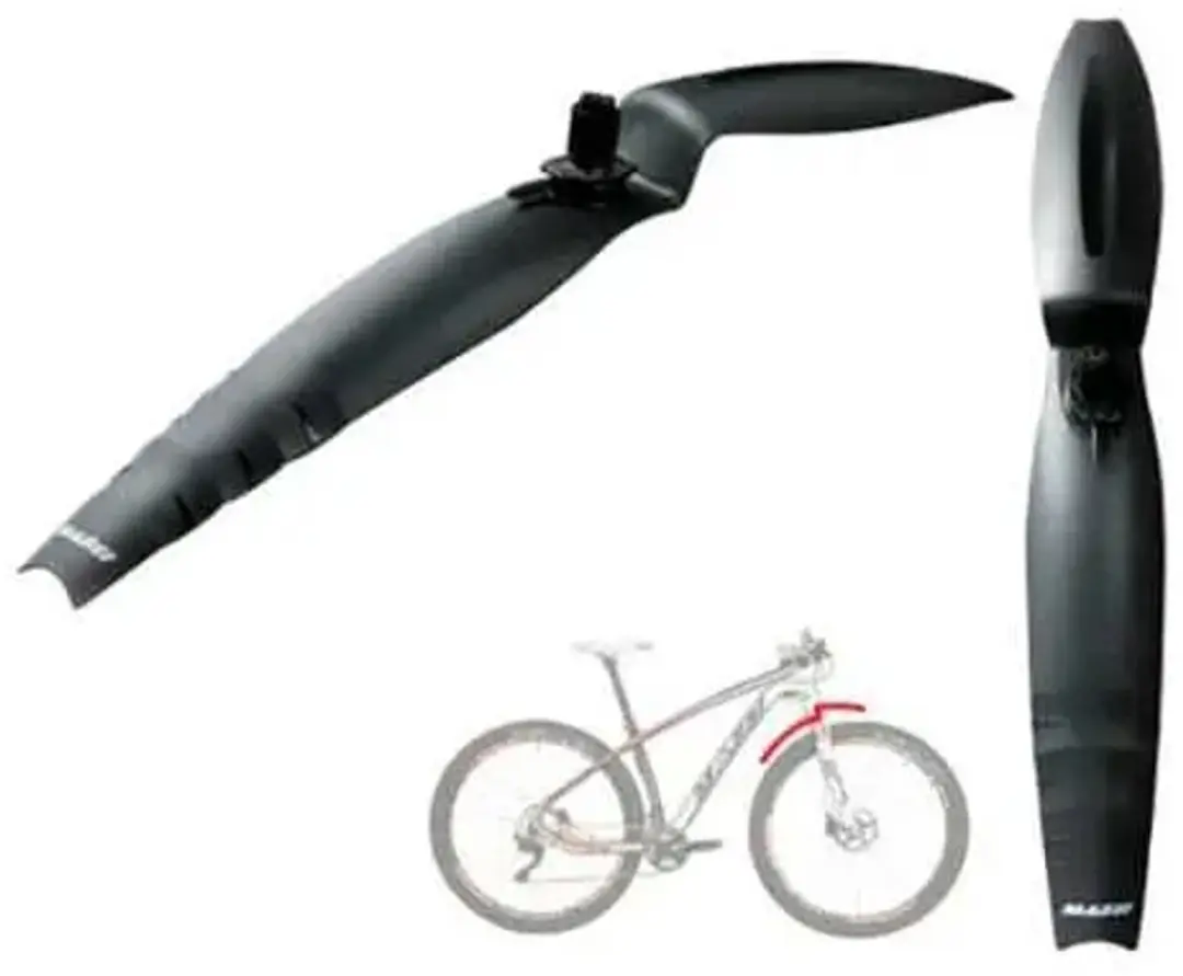 Massi CM-306 Spatbord - Zwart - afbeelding 2 van 2
