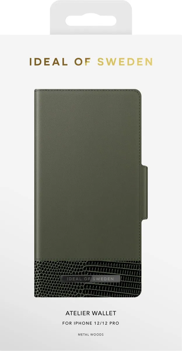 iDeal of Sweden Unity Wallet iPhone 12/12 Pro - 3 Pasjes - Groen