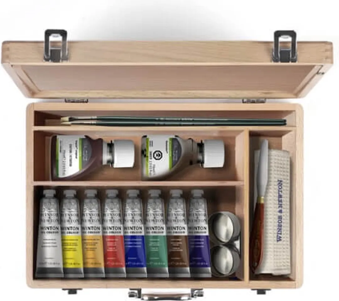 Winsor & Newton Winton Oil Woodbox