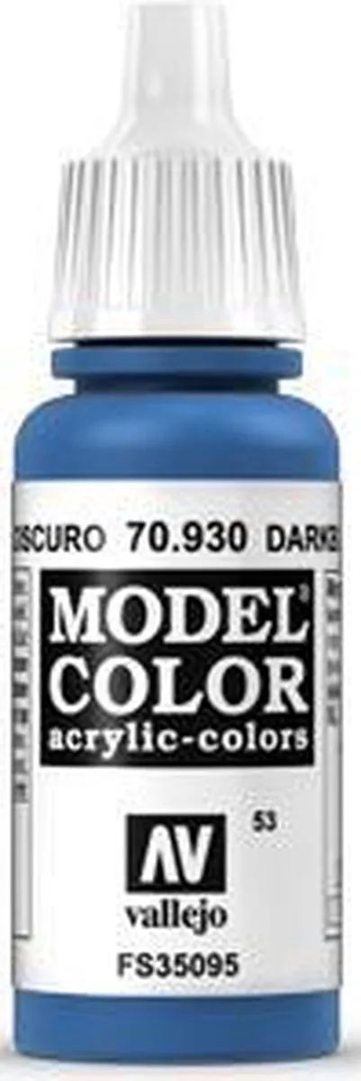 Vallejo Model Color Dark Blue Acrylverf 17ml